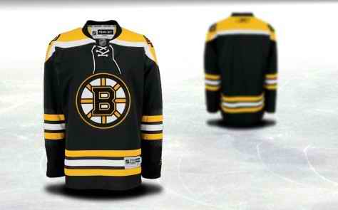 Boston Bruins Men Customized Black Jersey