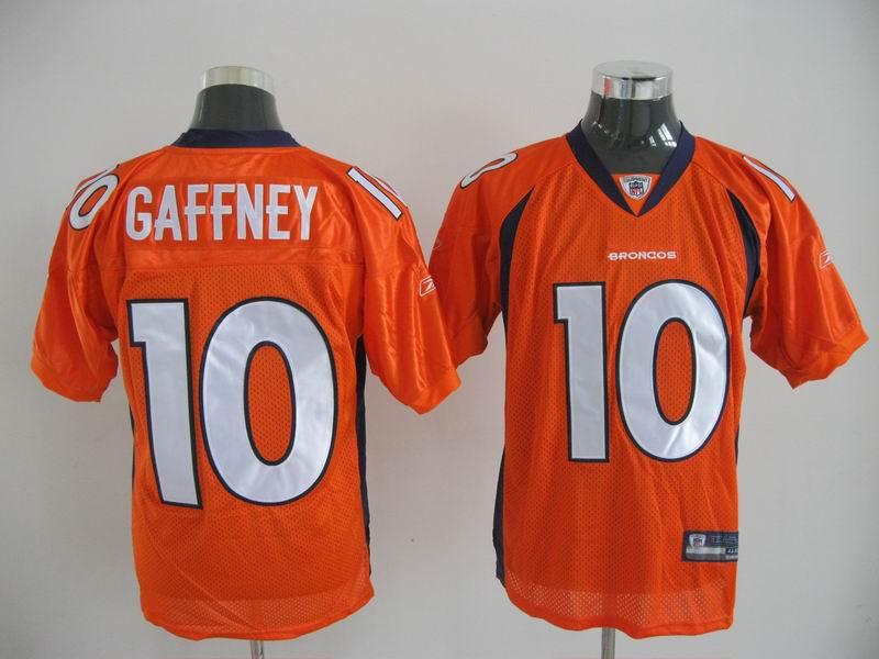 Broncos 10 Gaffney Orange Jerseys