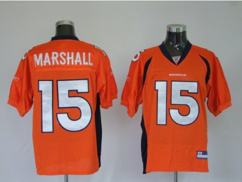 Broncos 15 Brandon Marshall Orange Jerseys