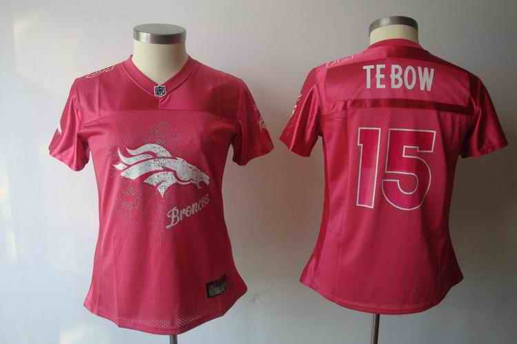 Broncos 15 Tebow pink 2011 fem fan women Jerseys Broncos 15 Tebow pink 2011 fem fan women Jerseys