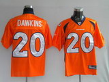 Broncos 20 Dawkins Orange Jerseys