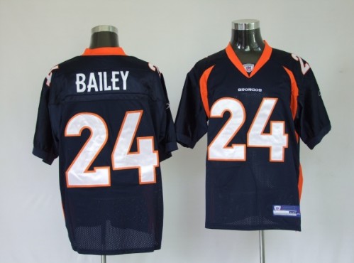 Broncos 24 Champ Bailey Blue Jerseys