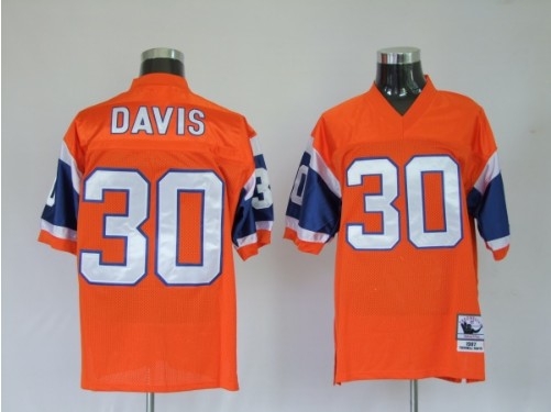 Broncos 30 Terrell Davis Premier Orange Throwback Jerseys Broncos 30 Terrell Davis Premier Orange Throwback Jerseys