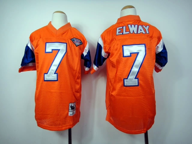 Broncos 7 Elway Youth Throwback Orange Jerseys Broncos 7 Elway Youth Throwback Orange Jerseys
