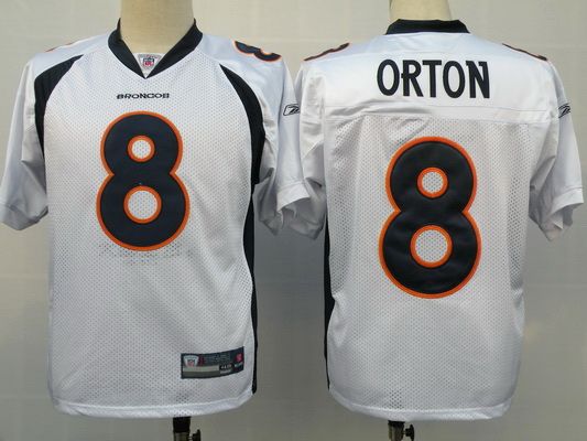 Broncos 8 Orton White Jereys