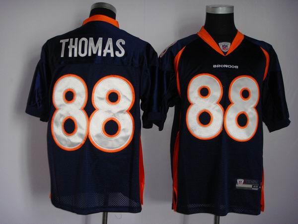 Broncos 88 Demaryius Thomas Blue Jerseys