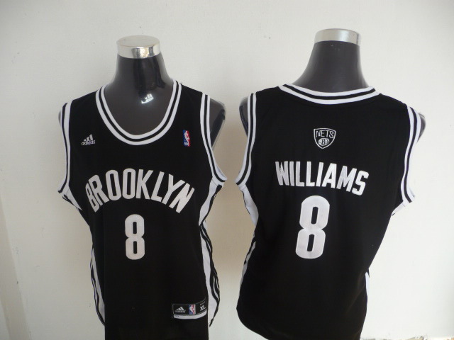 Nets 8 Williams Black Women Jersey