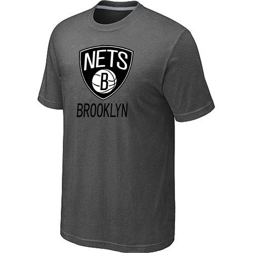 Brooklyn Nets Men T-shirt D.Grey