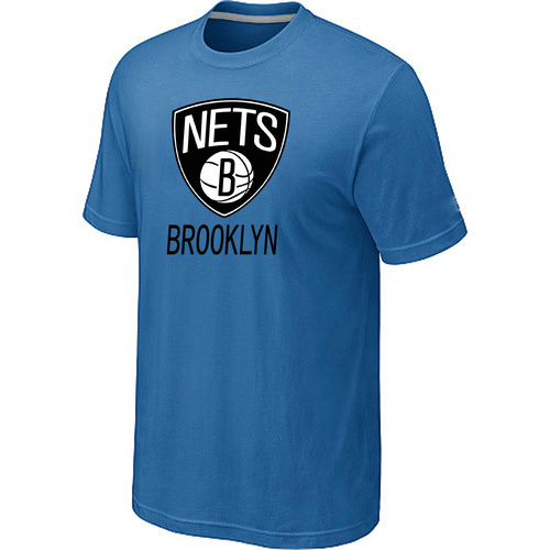 Brooklyn Nets Men T-shirt L.Blue