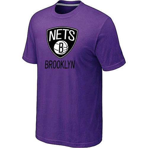 Brooklyn Nets Men T-shirt Purple
