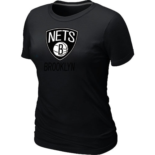Brooklyn Nets Women T-shirt Black