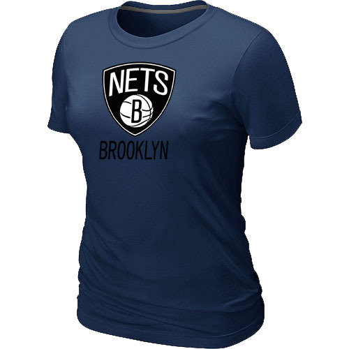 Brooklyn Nets Women T-shirt D.Blue