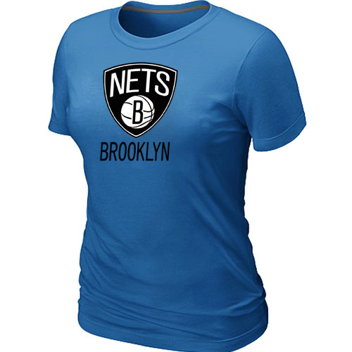Brooklyn Nets Women T-shirt L.Blue