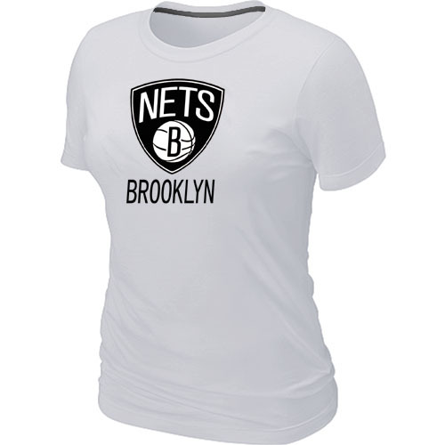 Brooklyn Nets Women T-shirt White