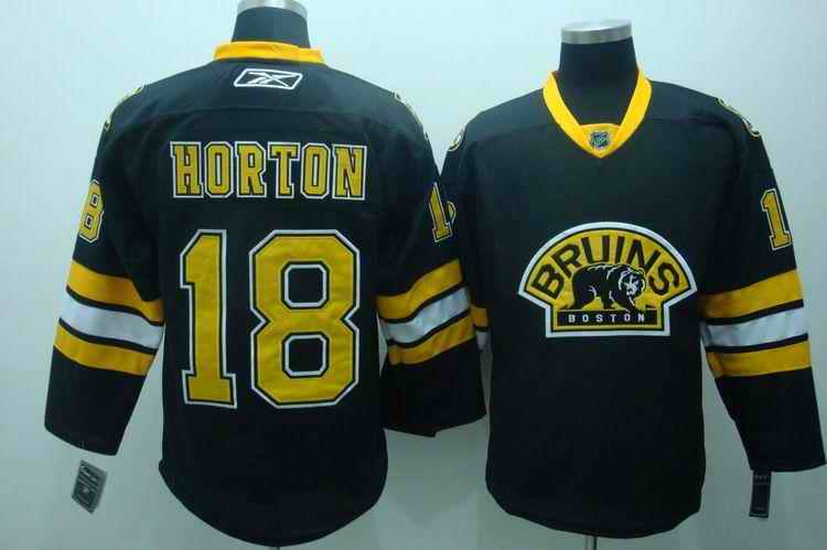 Bruins 18 Horton black 3rd Jerseys