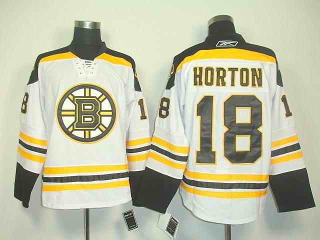 Bruins 18 Horton white Jerseys