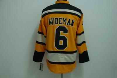 Bruins 6 Wideman Yellow Winter Classic Jerseys