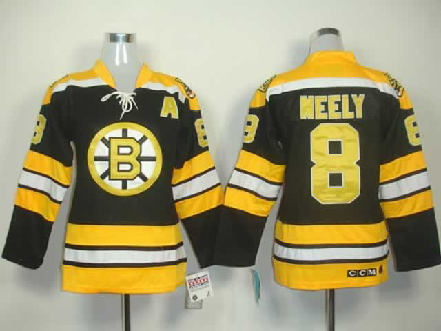 Bruins 8 Neely Black Women Jersey