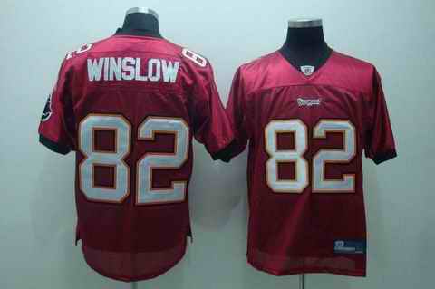 Buccaneers 82 Winslow red Jerseys
