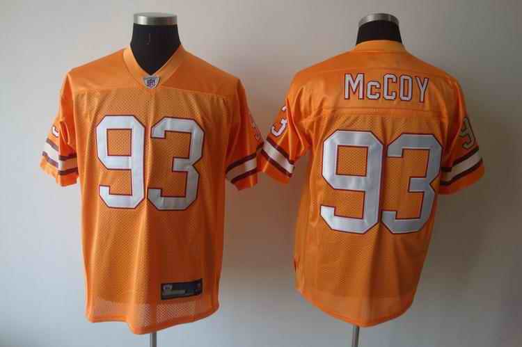 Buccaneers 93 McCoy orange Jerseys