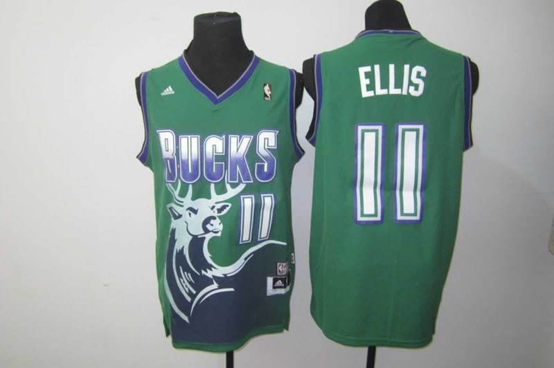 Bucks 11 Ellis Green Jerseys