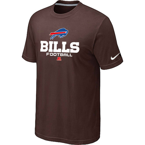 Buffalo Bills Critical Victory Brown T-Shirt