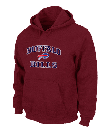 Buffalo Bills Heart & Soul Pullover Hoodie Red