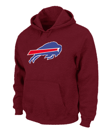 Buffalo Bills Logo Pullover Hoodie RED Buffalo Bills Logo Pullover Hoodie RED