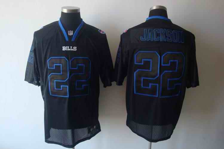 Buffalo Bills Men Customized black field shadow Jersey