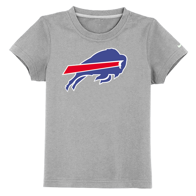 Buffalo Bills Sideline Legend Authentic Logo Youth T-Shirt Grey
