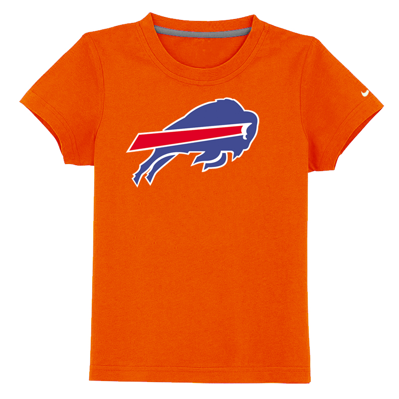 Buffalo Bills Sideline Legend Authentic Logo Youth T-Shirt Orange