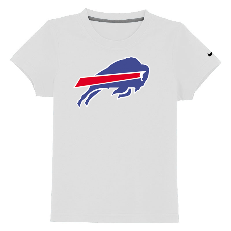 Buffalo Bills Sideline Legend Authentic Logo Youth T-Shirt White