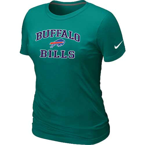 Buffalo Bills Women's Heart & Soul L.Green T-Shirt