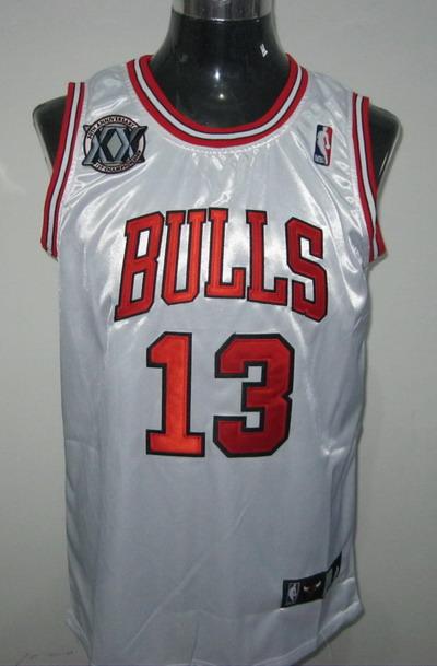Bulls 13 Noah White 20th Anniversary Jerseys