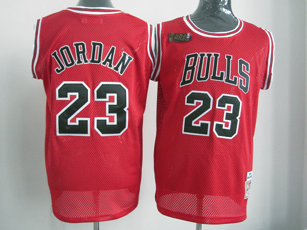 Bulls 23 Jordan Red Jerseys