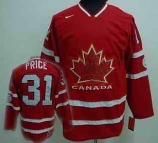 Canada 31 PRICE Red Jerseys