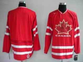 Canada Blank Red Jerseys
