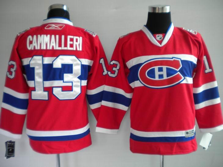 Canadiens 13 Cammalleri Red Women Jersey - Click Image to Close