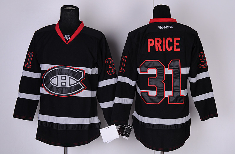Canadiens 31 Price Black CH Jerseys