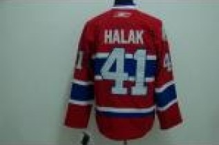 Canadiens 41 HALAK Red Jerseys