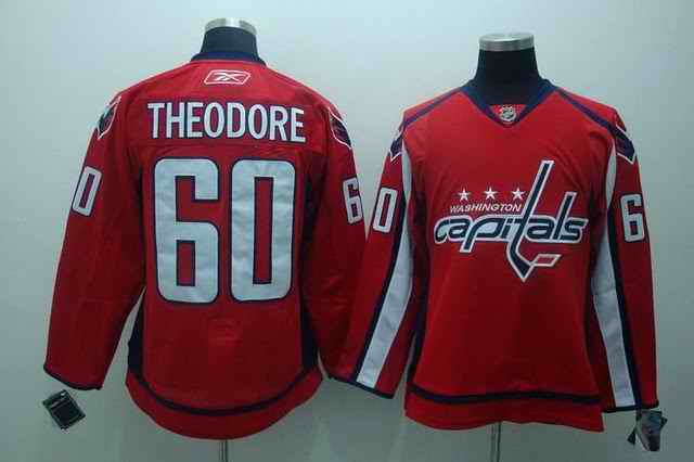 Capitals 60 Theodore red Jerseys