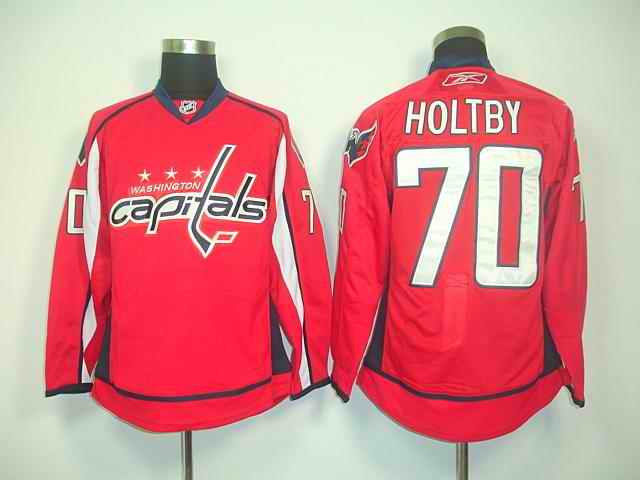 Capitals 70 Holtby red Jerseys
