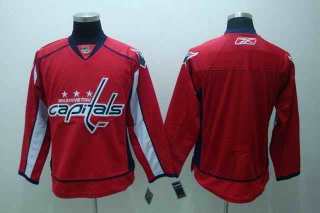 Capitals Blank red Jerseys