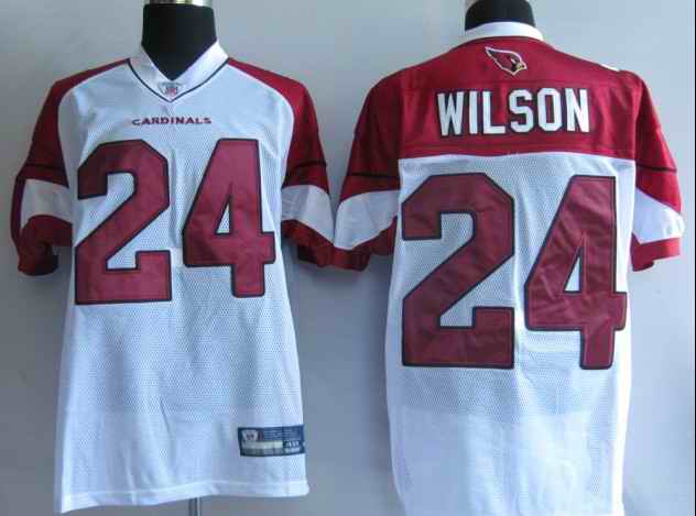 Cardinals 24 Wilson white jerseys