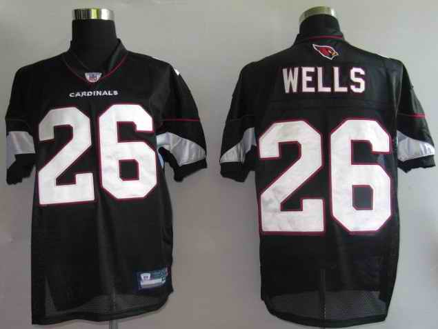 Cardinals 26 Wells Black Jerseys