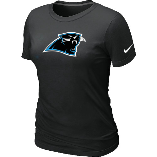 Carolina Panthers Black Women's Logo T-Shirt