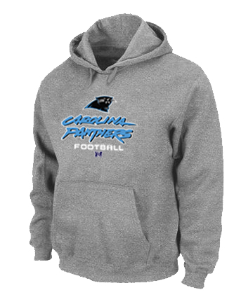 Carolina Panthers Critical Victory Pullover Hoodie Grey
