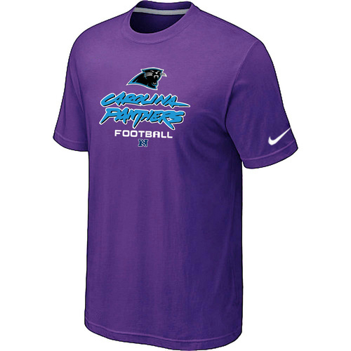 Carolina Panthers Critical Victory Purple T-Shirt