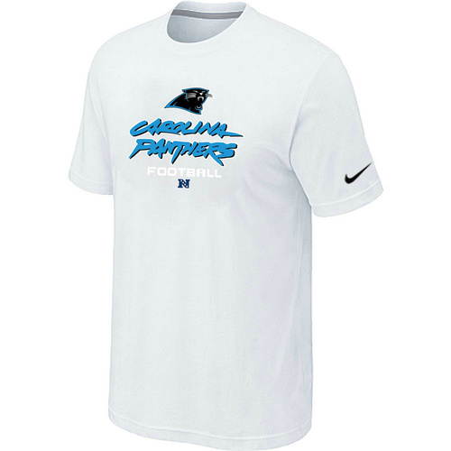 Carolina Panthers Critical Victory White T-Shirt