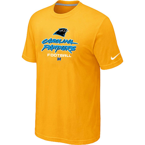 Carolina Panthers Critical Victory Yellow T-Shirt